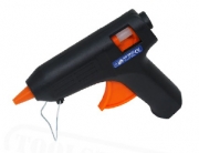 Black and orange hot glue gun